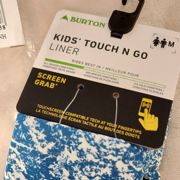 BURTON - Kids' Touch n Go Glove Liner - Picture 2 of 3